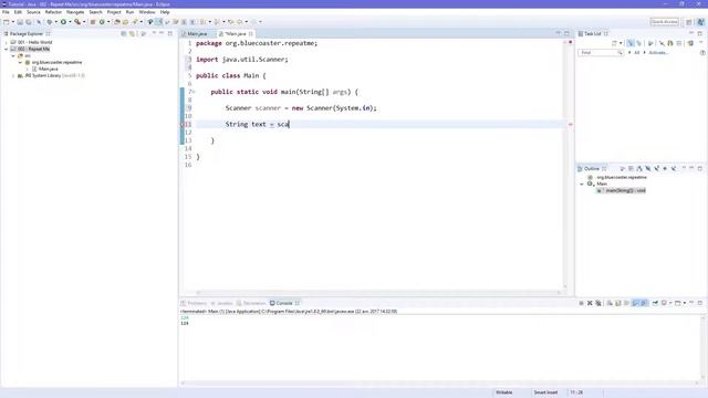 Java Tutorials #002: How to input text in the console смотреть онлайн