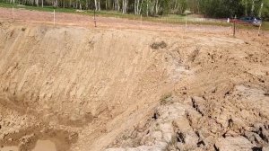 Копаем пруд на участке. Наши ошибки...