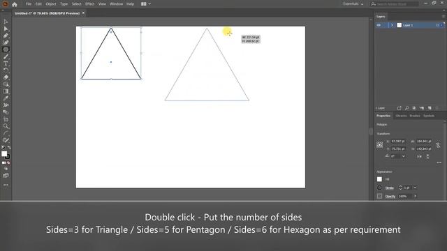 Draw Basic Shapes In Adobe Illustrator (Ep-3) смотреть онлайн