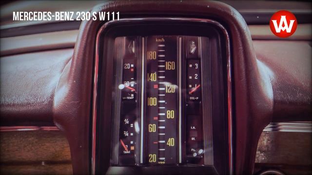 Fintail Mercedes-Benz 230 S w111, 1967 смотреть онлайн