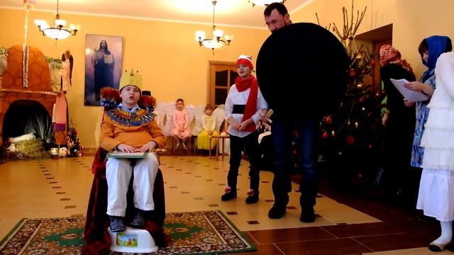 Рождественский праздник прихода Храма Покрова Пресвятой Богородицы на Городне. (фрагмент) смотреть онлайн