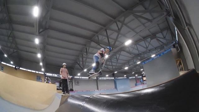 трюки на самокате - @rampstroy_house Skatepark
