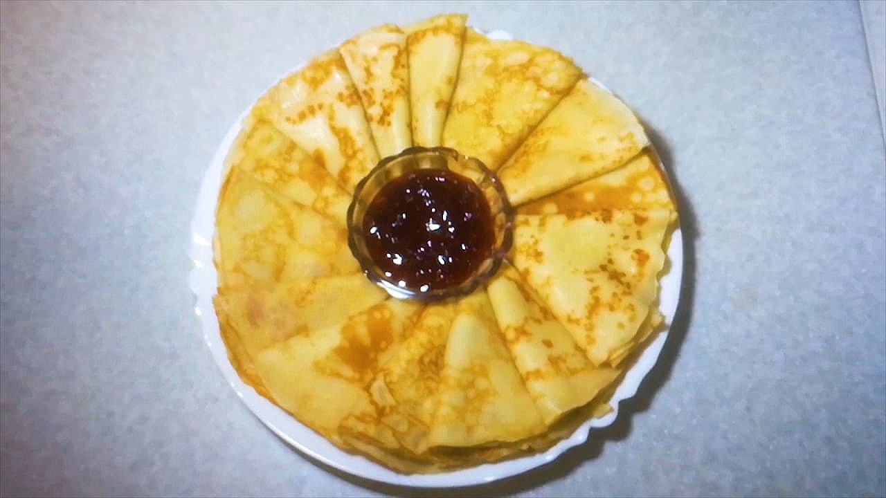 БЛИНЫ - проще рецепта не найдете! Как приготовить тесто для блинов. 100 % получится.. смотреть онлайн