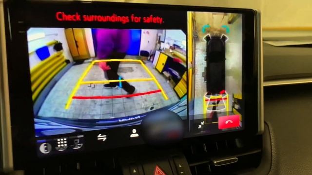 Магнитола TEYES CC3 2K для TOYOTA RAV-4 (2021+) круговой обзор смотреть онлайн