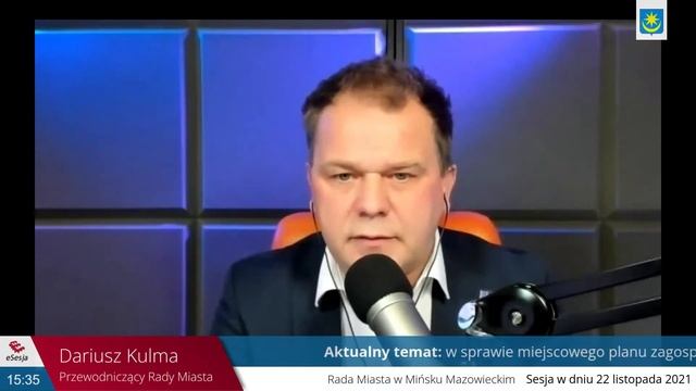 XXXV Sesja Rady Miasta Mińsk Mazowiecki смотреть онлайн