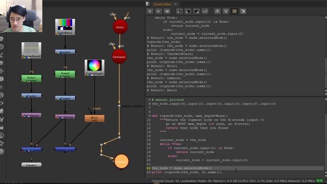 0x14 Python for (Nuke) Compers - remaking topnode and recursion смотреть онлайн