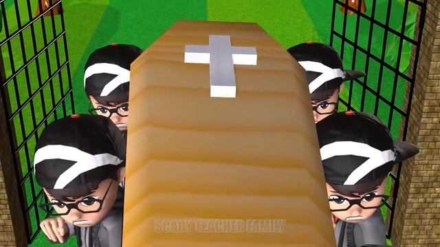 Scary Teacher 3D Miss T vs Squid Game vs Huggy Wuggy Who Faster Games with Flying Eggs смотреть онлайн