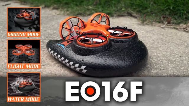 Eachine E016F 3 в 1 EPP летающее воздушная лодка смотреть онлайн
