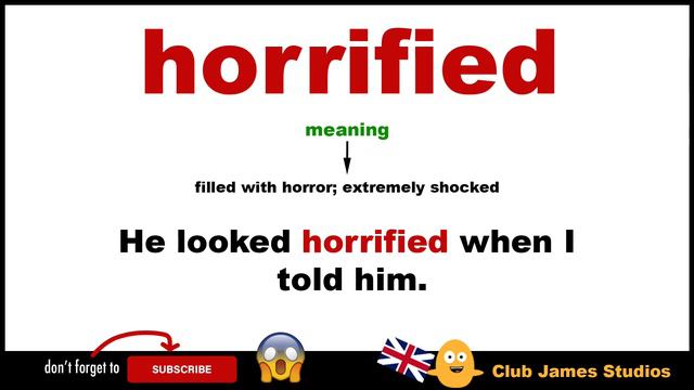 How To Express Being SCARED More Precisely 😱 | English Synonym Words with Meanings + Examples смотреть онлайн