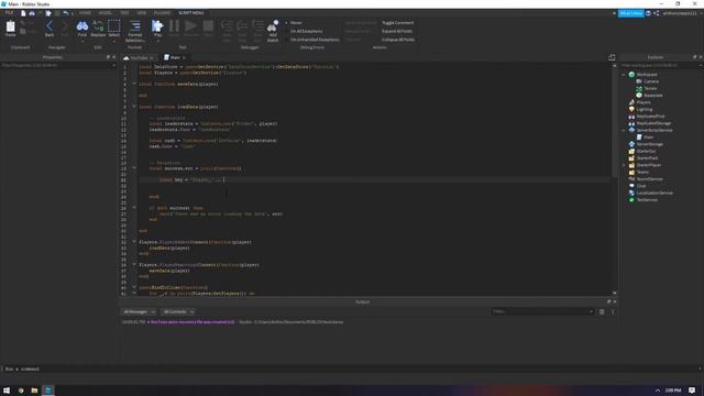 *NEW* How to Save Player Data Roblox | Data Store Service смотреть онлайн
