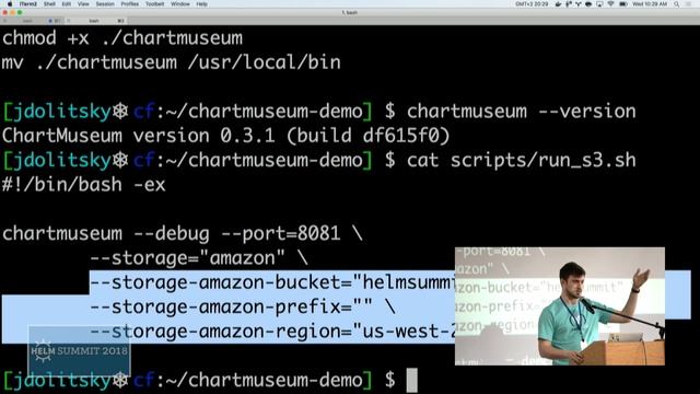Josh Dolitsky - Hosting a Chart Repository with ChartMuseum - Helm Summit 2018 смотреть онлайн