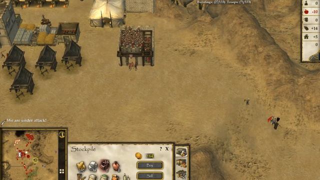 Stronghold Crusader II:Skirmish Trails - The Emperor and The Hermit " Uprising" (NORMAL) смотреть онлайн