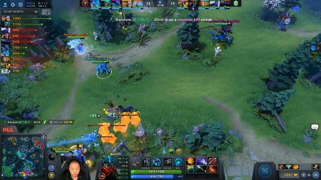 OG vs Team Random, The Kiev Major, Play-Off, game 1 [V1lat, LightOfHeaveN] смотреть онлайн