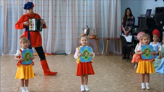 ярмарка в детском саду. номер с подносами. смотреть онлайн
