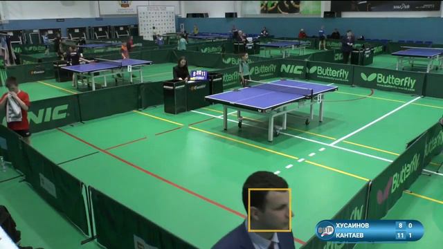 Хусаинов Руслан (295) - Кантаев Кирилл (364). Настольный теннис. ПР до 13 лет 2023 смотреть онлайн