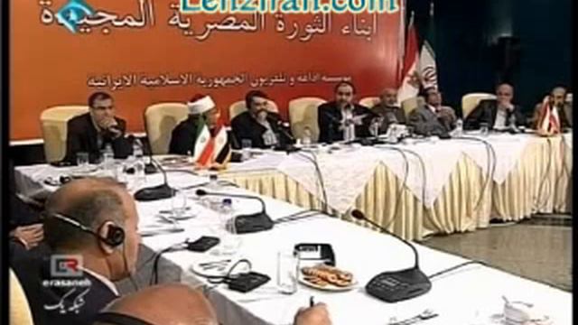 Egyptian delegation angry of Rahim Poor Azghadi speech смотреть онлайн
