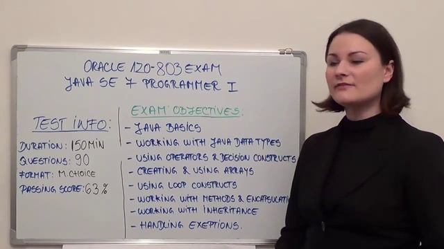 1Z0-803 - Java Test SE Test7 Exam Programmer Questions смотреть онлайн