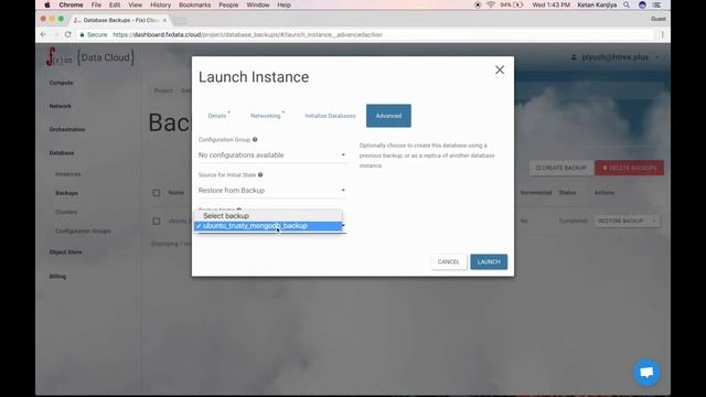 MongoDB Database Restore - F(x) Data Cloud смотреть онлайн