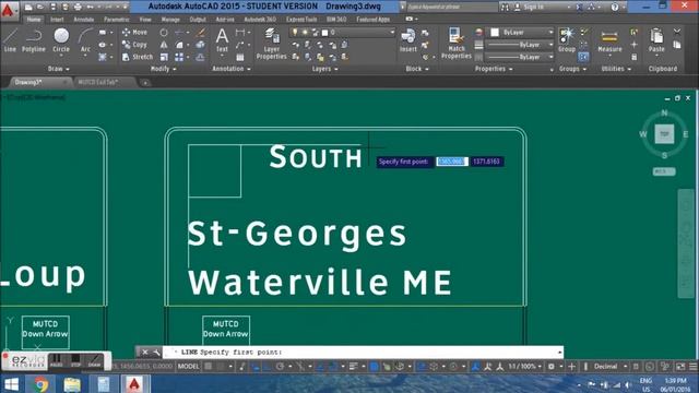 Designing Highway / Freeway Signage in AutoCAD - Timelapse смотреть онлайн