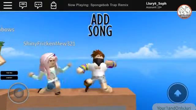 Roblox- Orange Justice Dance (With a random Person) смотреть онлайн