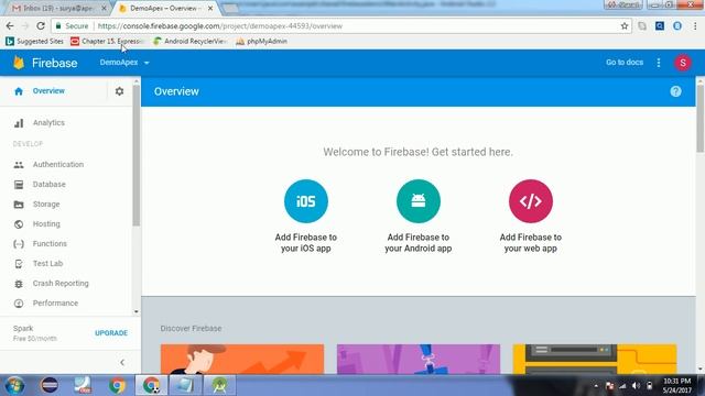 Setup Firebase In Android Studio With Introduction #1 (In Hindi) смотреть онлайн