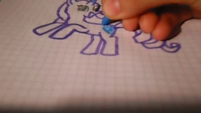 Как нарисовать пони Рарити Рейнбоу рок!+Конкурс! смотреть онлайн