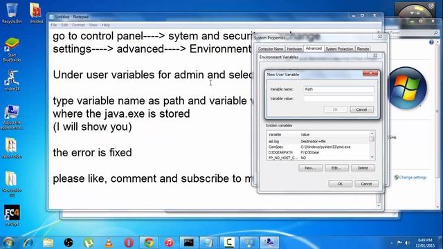 How to fix "java is not recognized as an internal command or external command" смотреть онлайн