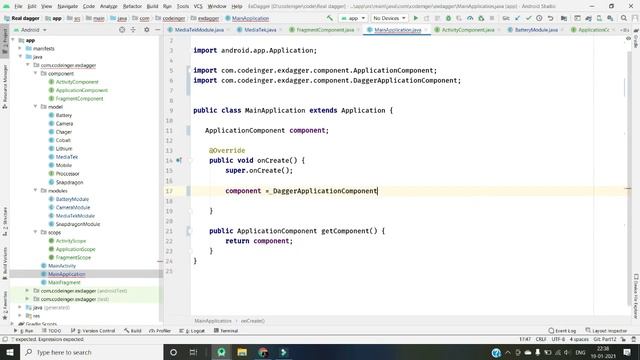 Dagger 2 Tutorial Part 12 | Custom scop in Dagger 2 in hindi 2021 Android Studio Tutorial смотреть онлайн