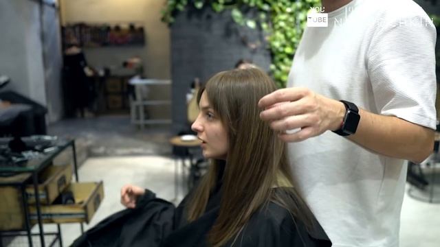 how to cut curtain bangs, most popular fringe in 2020 смотреть онлайн