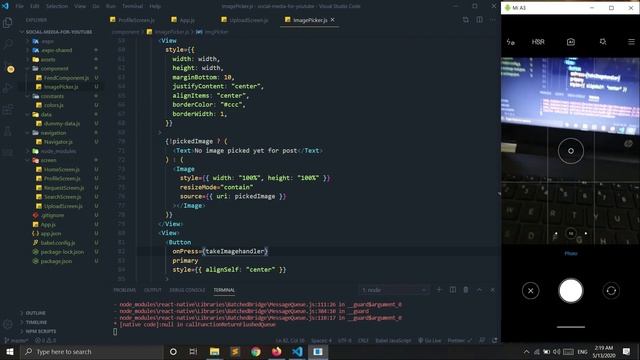 #3 User Interface | Instagram Clone with React Native and PHP MySQL смотреть онлайн