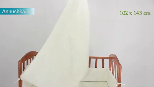 Комплект постельного белья в кроватку Перина Le Petit Bebe Оливковый смотреть онлайн