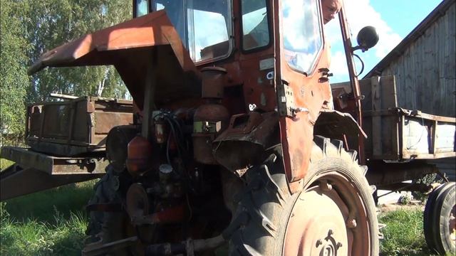 небольшой ремонт т 16 заглох пока ехал нашло причину!!!