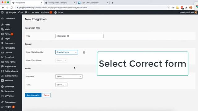 Integrate Gravity Forms to Agile CRM | Fastest way! смотреть онлайн