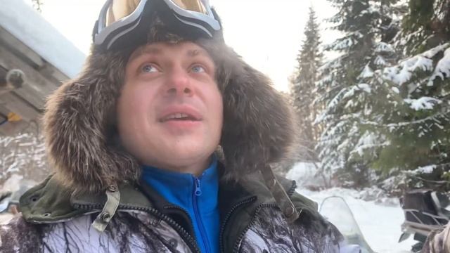 Ураганы есть? Выезд на снегоходах. Тавда 23.02.2021 смотреть онлайн