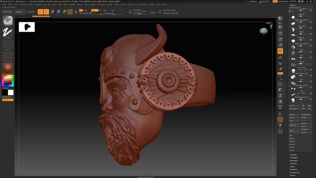 КОЛЬЦО ЭЙНХЕРИЙ 3-Д моделирование. смотреть онлайн
