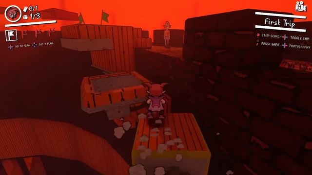 Demon Turf Gameplay | PS5 - Great 3D platformer смотреть онлайн