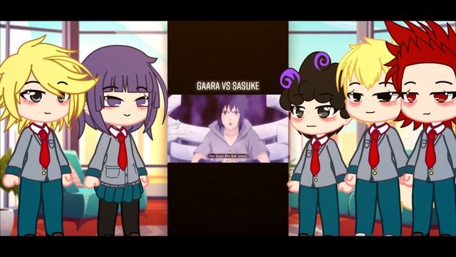Class 1A React To Deku As Gaara || BNHA/MHA || Gacha React смотреть онлайн