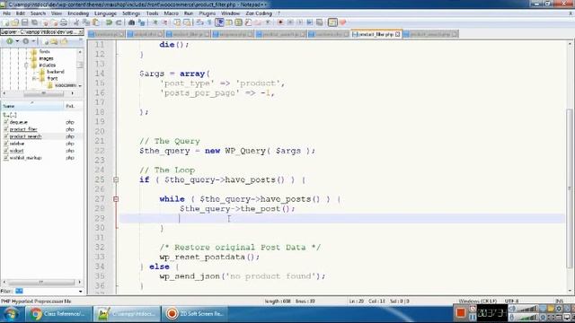 Woocommerce Theme Development Part 6 product filter part one смотреть онлайн