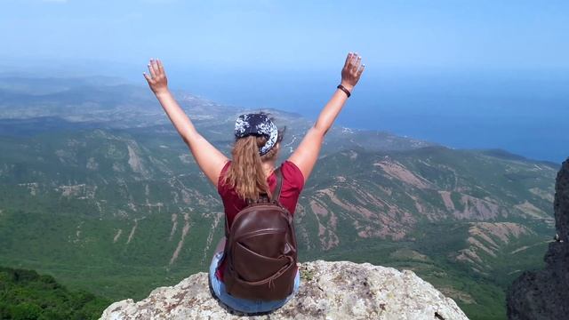 Пешком на Северную и Южную Демерджи|Крым смотреть онлайн
