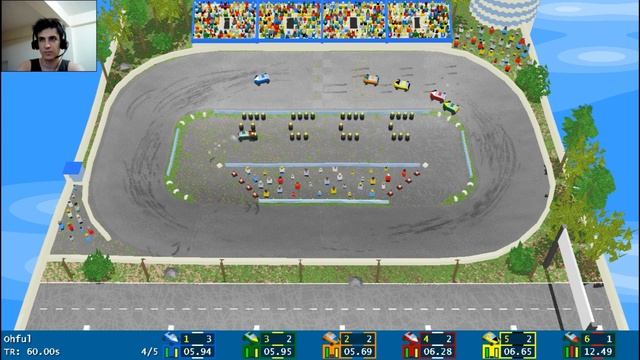GENERALLY - TINY CARS - RACING GAME - FIRST RACE смотреть онлайн