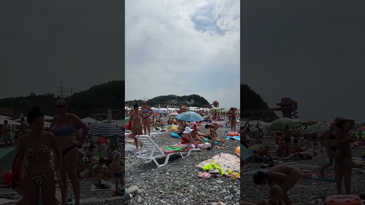 Сочи! Безлюдный пляж.. #море #travel #beach #summer смотреть онлайн