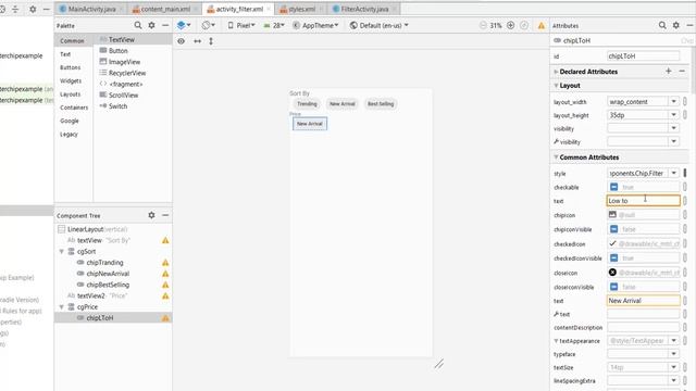 How to implement Filter Chip in Android- Part 2 смотреть онлайн