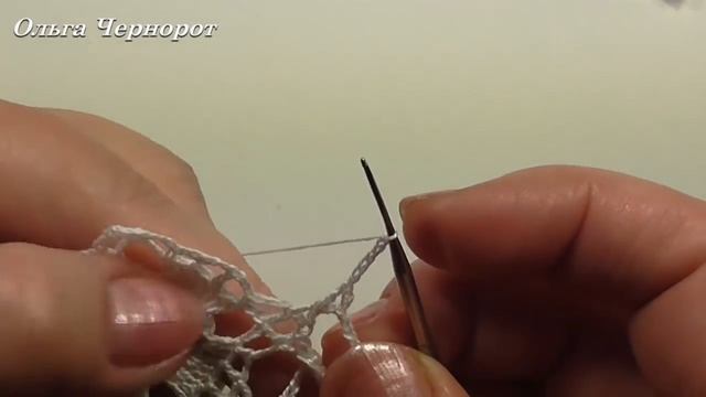 Скатерть крючком Ажурный красивый квадрат . смотреть онлайн