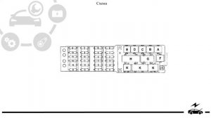 Предохранители Мерседес 124 и реле с описанием, схемами блоков и местами расположения