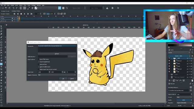 How To Export Layers In Krita?