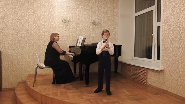 Сурсяков Ярослав (8 лет) - блокфлейта 1 класс МГКМИ им. Ф. Шопена, Р. Глиер "Вальс" Op. 31 смотреть онлайн