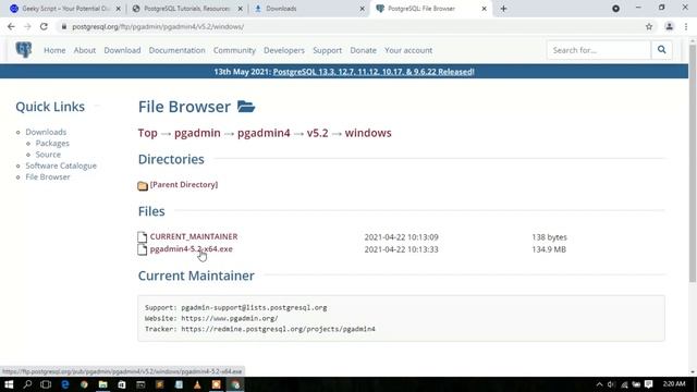 How to Install PostgreSQL 13 & pgAdmin 4 on Windows 10 [ 2021 Update ] Complete guide смотреть онлайн