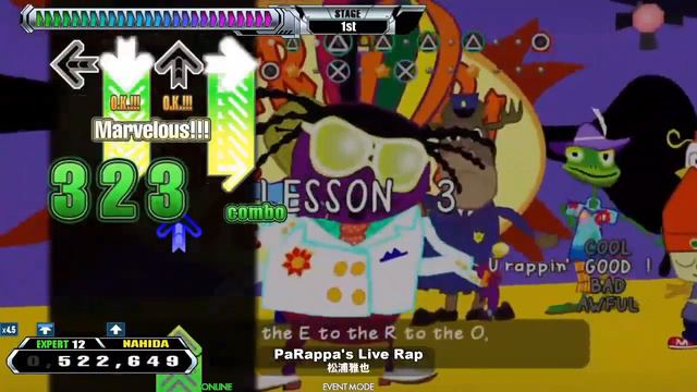 Stepmania 5/SM5 -  PaRappa's Live Rap / 松浦 雅也