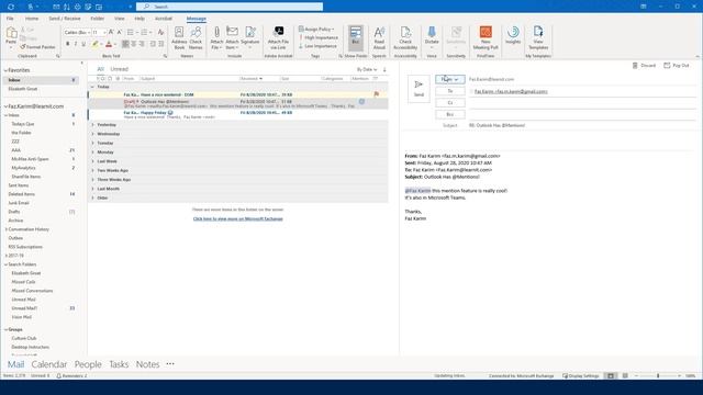 Outlook 2019 Beginner Tutorial