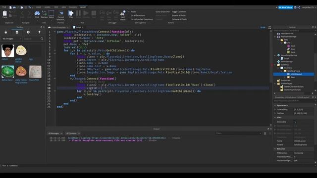 How To Make A Pet Inventory In Roblox Studio! смотреть онлайн